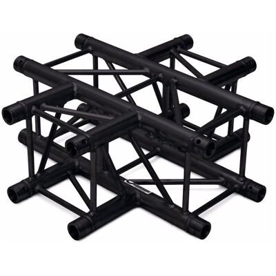 Alutruss QUADLOCK S6082C-41 Croix à 4 voies, Technique d'éclairage : montage, Argent Alutruss QUADLOCK S6082C-41 Croix à 4 voies, Technique d'éclairage : montage, Argent