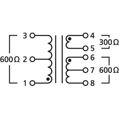 MONACOR Transformateur audio 1:1/2:1 pour signaux de ligne, DJ : accessoires MONACOR Transformateur audio 1:1/2:1 pour signaux de ligne, DJ : accessoires