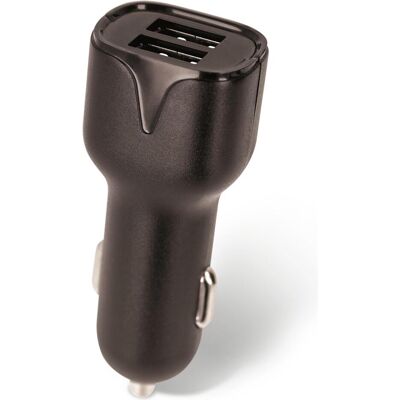 Setty 2xUSB car charger 2,4A black R, Adaptateur pour véhicule, Noir Setty 2xUSB car charger 2,4A black R, Adaptateur pour véhicule, Noir