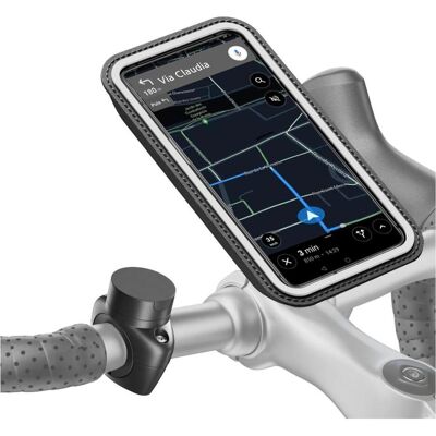 Shapeheart Support de téléphone portable pour vélo PRO avec étui magnétique amovible, Support pour smartphone, Noir Shapeheart Support de téléphone portable pour vélo PRO avec étui magnétique amovible, Support pour smartphone, Noir