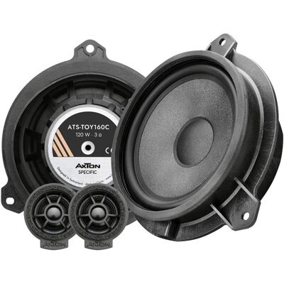 Axton, Haut-parleur hifi auto, ATS-TOY160C SPECIFIC Compo für Toyota (90 W, 16.50 cm) Axton, Haut-parleur hifi auto, ATS-TOY160C SPECIFIC Compo für Toyota (90 W, 16.50 cm)