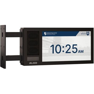 Algo 8420 Ip Digital Display With Speaker - Dual Sided, Téléphone, Noir Algo 8420 Ip Digital Display With Speaker - Dual Sided, Téléphone, Noir