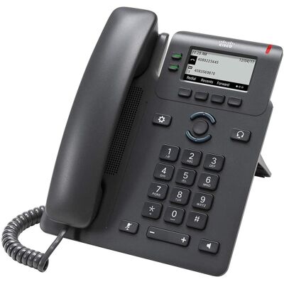 Cisco Systems 6821 Téléphone Pour Systèmes Mpp, Téléphone, Noir Cisco Systems 6821 Téléphone Pour Systèmes Mpp, Téléphone, Noir