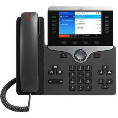 Cisco Systems Téléphone IP 8861 Téléphone SIP, Téléphone, Noir, Argent Cisco Systems Téléphone IP 8861 Téléphone SIP, Téléphone, Noir, Argent