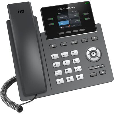 Grandstream GRP2612, Téléphone, Noir Grandstream GRP2612, Téléphone, Noir
