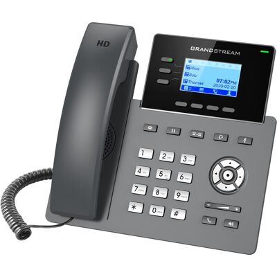 Grandstream SIP GRP-2603 Carrier-Grade IP-Phone - Téléphone VoIP - Commutateur, Téléphone, Noir Grandstream SIP GRP-2603 Carrier-Grade IP-Phone - Téléphone VoIP - Commutateur, Téléphone, Noir