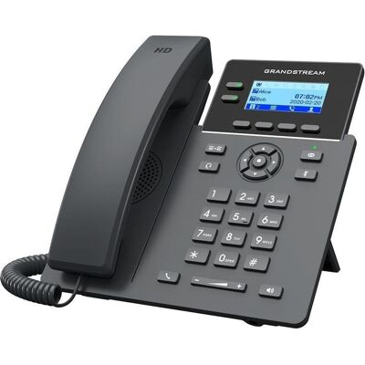 Grandstream Téléphone IP GRP2602W avec adaptateur secteur, Téléphone, Noir Grandstream Téléphone IP GRP2602W avec adaptateur secteur, Téléphone, Noir