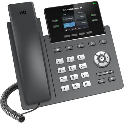 Grandstream GRP2612W Téléphone IP HD avec WLAN bi-bande, Téléphone, Noir Grandstream GRP2612W Téléphone IP HD avec WLAN bi-bande, Téléphone, Noir