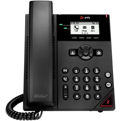 HP Poly VVX 150 2IPPH PoE-e No localisation, Téléphone, Noir HP Poly VVX 150 2IPPH PoE-e No localisation, Téléphone, Noir