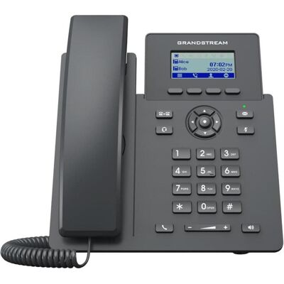 Grandstream SIP GRP-2601P Carrier-Grade IP-Phone with PoE - Téléphone VoIP - Commutateur, Téléphone, Noir Grandstream SIP GRP-2601P Carrier-Grade IP-Phone with PoE - Téléphone VoIP - Commutateur, Téléphone, Noir