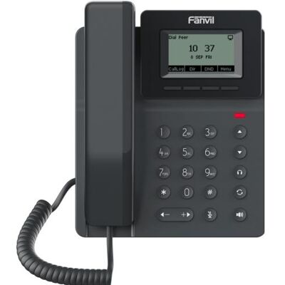 Fanvil V50P IP-Telefon mit 2,3-Zoll-Display, 2 Ports PoE 10/100, Freisprecheinrichtung, kompatibel m, Téléphone Fanvil V50P IP-Telefon mit 2,3-Zoll-Display, 2 Ports PoE 10/100, Freisprecheinrichtung, kompatibel m, Téléphone