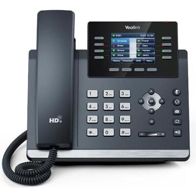 Yealink Ip Phone Grey 8 Lines Lcd, Téléphone, Gris Yealink Ip Phone Grey 8 Lines Lcd, Téléphone, Gris