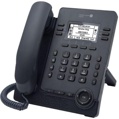 ALCATEL-LUCENT ENTERPRISE M3s SIP DeskPhone, Téléphone, Noir ALCATEL-LUCENT ENTERPRISE M3s SIP DeskPhone, Téléphone, Noir