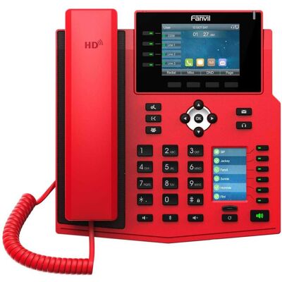 Fanvil Téléphone IP X5U-R red V2, Téléphone, Rouge Fanvil Téléphone IP X5U-R red V2, Téléphone, Rouge
