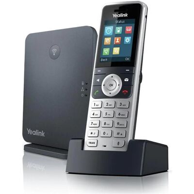 Yealink W53P, Téléphone, Argent, Noir Yealink W53P, Téléphone, Argent, Noir