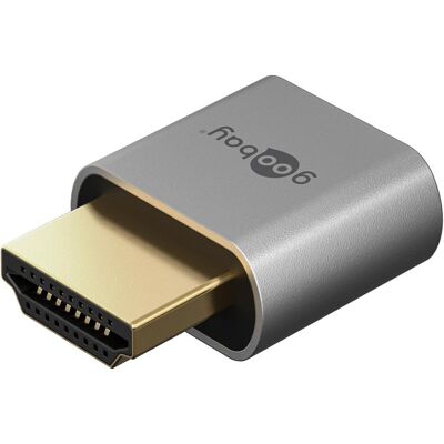 Goobay Émulateur EDID HDMI (HDMI, HDMI), Adaptateur vidéo, Noir Goobay Émulateur EDID HDMI (HDMI, HDMI), Adaptateur vidéo, Noir