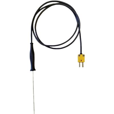 Greisinger Sonde plongeante compacte de type K avec poignée en silicone GF 1TK-T3, Ø 3 mm, Métrologie Greisinger Sonde plongeante compacte de type K avec poignée en silicone GF 1TK-T3, Ø 3 mm, Métrologie