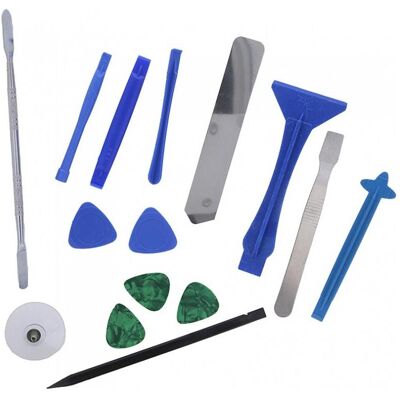 OEM Jeu de 16 outils pour ouvrir les téléphones / tablettes / ordinateurs portables / iPhone, Composant PC : outils OEM Jeu de 16 outils pour ouvrir les téléphones / tablettes / ordinateurs portables / iPhone, Composant PC : outils