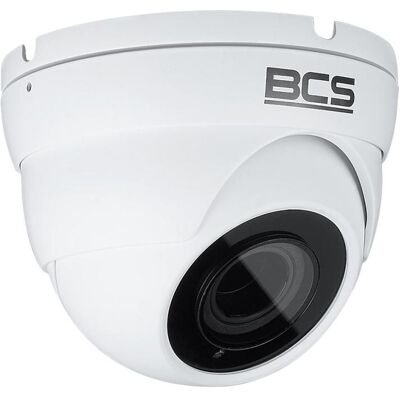 BCS BCS-EA55VSR4(H2) : caméra dôme analogique HD 5 MP avec microphone et boîtier IP66, Caméra réseau, Blanc BCS BCS-EA55VSR4(H2) : caméra dôme analogique HD 5 MP avec microphone et boîtier IP66, Caméra réseau, Blanc
