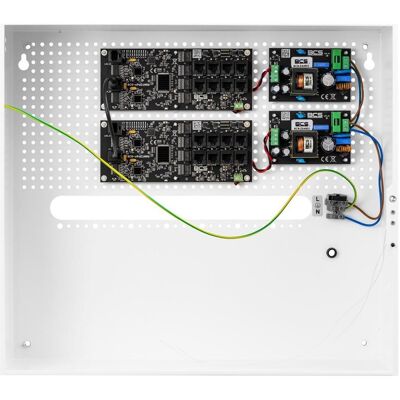 BCS BCS-IP16Gb/E-S PoE-Netzteilset für IP-Kameras bis zu 16 Empfängern in einem Innengehäuse (Alimentation électrique), Caméra réseau : accessoires BCS BCS-IP16Gb/E-S PoE-Netzteilset für IP-Kameras bis zu 16 Empfängern in einem Innengehäuse (Alimentation électrique), Caméra réseau : accessoires