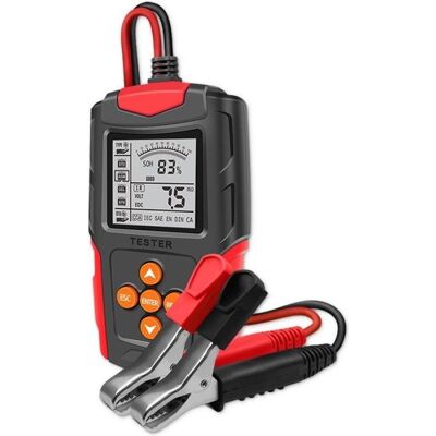 Qoltec LCD-Digital-Batterietester, Pile : accessoires, Multicolore Qoltec LCD-Digital-Batterietester, Pile : accessoires, Multicolore