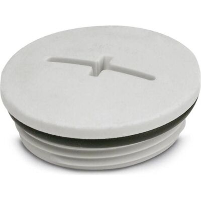 Phoenix Contact Bouchon fileté M32 PA A-INSP-M32-68N-P-LG 10 pcs., Câble + prise électronique, Gris Phoenix Contact Bouchon fileté M32 PA A-INSP-M32-68N-P-LG 10 pcs., Câble + prise électronique, Gris