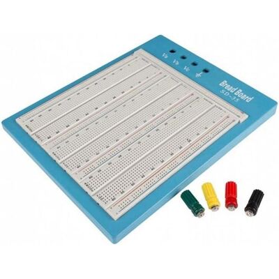Velleman Carte enfichable de haute qualité (Planche à pain), Accessoires électroniques + boîtier, Blanc Velleman Carte enfichable de haute qualité (Planche à pain), Accessoires électroniques + boîtier, Blanc