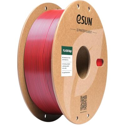 eSUN EPLA-SILK MAGIC 1,75mm NOIR ROUGE - Filament 3D eSUN EPLA-SILK MAGIC 1,75mm NOIR ROUGE - Filament 3D