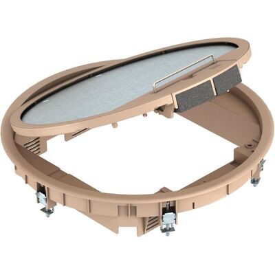 OBO Bettermann OBO GESR9 SR U 1019 Insert d'appareillage Univ. PA gris beige RAL1019 (Divers), Accessoires électroniques + boîtier, Beige OBO Bettermann OBO GESR9 SR U 1019 Insert d'appareillage Univ. PA gris beige RAL1019 (Divers), Accessoires électroniques + boîtier, Beige