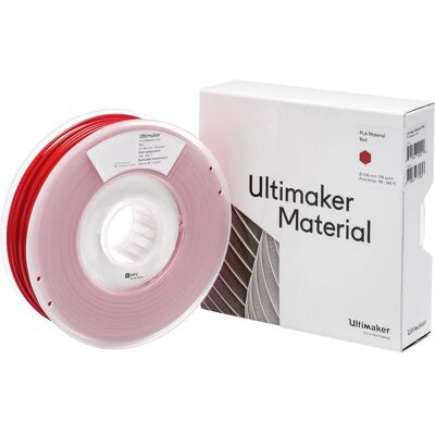 Ultimaker Pla (PLA, 2.85 mm, 750 g), Filament 3D, Rouge Ultimaker Pla (PLA, 2.85 mm, 750 g), Filament 3D, Rouge