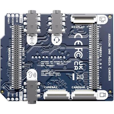 Arduino Carte de développement UNO™ Media Carrier, Carte de développement + kit Arduino Carte de développement UNO™ Media Carrier, Carte de développement + kit