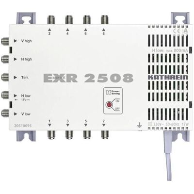 Kathrein EXR 2508 Multiswitch (Multi commutateur), Parabole : accessoires, Gris Kathrein EXR 2508 Multiswitch (Multi commutateur), Parabole : accessoires, Gris