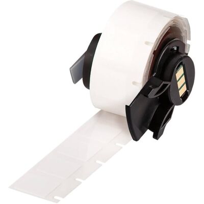 Brady, Rouleau d’étiquettes, M6-7-423, polyester, blanc, brillant, 12.70 x 12.70 mm, permanent (500 E.) (20.62 mm) Brady, Rouleau d’étiquettes, M6-7-423, polyester, blanc, brillant, 12.70 x 12.70 mm, permanent (500 E.) (20.62 mm)