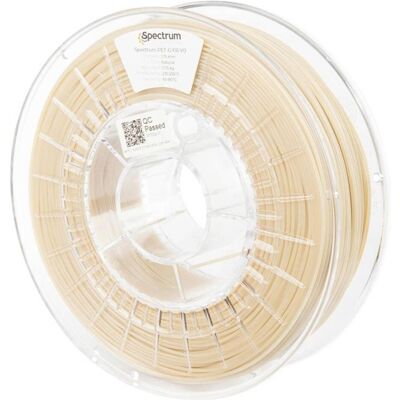 Spectrum Filament PETG FR V0 Natural 0.75kg 1.75mm (PETG, 1.75 mm, 750 g), Filament 3D, Transparent Spectrum Filament PETG FR V0 Natural 0.75kg 1.75mm (PETG, 1.75 mm, 750 g), Filament 3D, Transparent