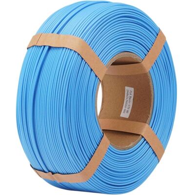 eSUN PLA Basic Hellblau Refill Filament 1.75mm 1Kg (PLA, 1.75 mm, 1000 g), Filament 3D, Bleu eSUN PLA Basic Hellblau Refill Filament 1.75mm 1Kg (PLA, 1.75 mm, 1000 g), Filament 3D, Bleu