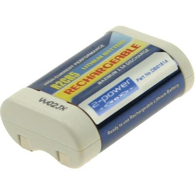 2-Power Batterie d'appareil photo numérique 6V 500mAh (Batterie de l'appareil photo), Alimentation pour appareil photo, Blanc 2-Power Batterie d'appareil photo numérique 6V 500mAh (Batterie de l'appareil photo), Alimentation pour appareil photo, Blanc