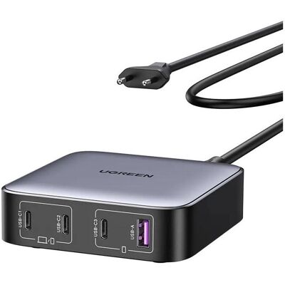 Ugreen Nexode Desktop (100 W, 4 ports), Chargeur USB, Noir Ugreen Nexode Desktop (100 W, 4 ports), Chargeur USB, Noir