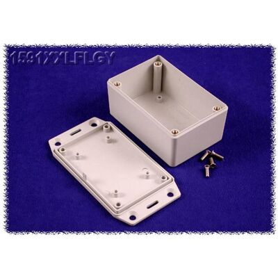 Hammond Boîtiers universels série 59XX (Boîtier), Accessoires électroniques + boîtier, Gris Hammond Boîtiers universels série 59XX (Boîtier), Accessoires électroniques + boîtier, Gris