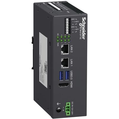 Schneider Essential Edge Box, Harmony BX1, Linux, 24V DC HMIBX1A0NDA (32 Go, 4 Go), PC Schneider Essential Edge Box, Harmony BX1, Linux, 24V DC HMIBX1A0NDA (32 Go, 4 Go), PC