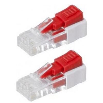 Exertis Connect Verrou RJ45 pour bloquer et fermer les prises RJ45 libres, 10 pièces Idéal pour empêcher l'accès (Accessoires réseau), Réseau : accessoires Exertis Connect Verrou RJ45 pour bloquer et fermer les prises RJ45 libres, 10 pièces Idéal pour empêcher l'accès (Accessoires réseau), Réseau : accessoires
