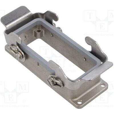 Harting Boîtier pour connecteurs : HDC taille 16B Han-INOX IP65, IP67, Câble + prise électronique, Argent Harting Boîtier pour connecteurs : HDC taille 16B Han-INOX IP65, IP67, Câble + prise électronique, Argent