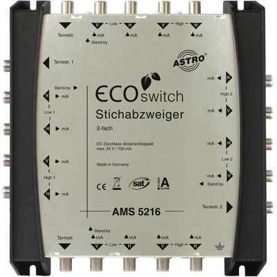 Astro Dérivateur Strobel Sat-ZF AMS 5216 Ecoswitch, Parabole : accessoires Astro Dérivateur Strobel Sat-ZF AMS 5216 Ecoswitch, Parabole : accessoires