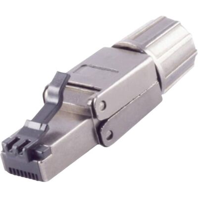 Connecteur Ethernet BKL Electronic 10121220 - Sans outil, Cat. 6A, Noir Connecteur Ethernet BKL Electronic 10121220 - Sans outil, Cat. 6A, Noir