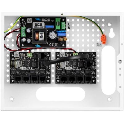 BCS BCS-IP8/E-S PoE-Netzteilset für IP-Kameras, Innengehäuse, bis zu 9 Empfängern (Alimentation électrique), Caméra réseau : accessoires BCS BCS-IP8/E-S PoE-Netzteilset für IP-Kameras, Innengehäuse, bis zu 9 Empfängern (Alimentation électrique), Caméra réseau : accessoires