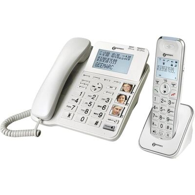 Geemarc Amplidect 295 Combi - Téléphone Senior avec Sonnerie Forte Geemarc Amplidect 295 Combi - Téléphone Senior avec Sonnerie Forte
