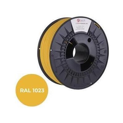 C-Tech Tisková struna (filament) PREMIUM LINE, ASA, dopravní žlutá, RAL1023, 1,75mm, 1kg (ASA, 1.75 mm, 1300 g), Filament 3D, Jaune C-Tech Tisková struna (filament) PREMIUM LINE, ASA, dopravní žlutá, RAL1023, 1,75mm, 1kg (ASA, 1.75 mm, 1300 g), Filament 3D, Jaune