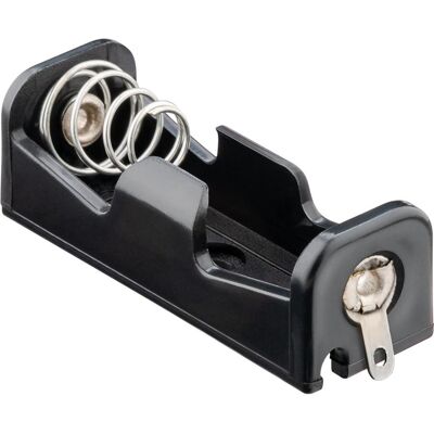 Goobay 1x N Lady porte-pile, Pile : accessoires, Noir Goobay 1x N Lady porte-pile, Pile : accessoires, Noir