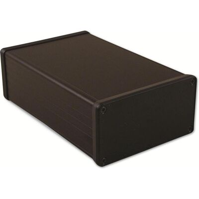 Hammond 1455N1602BK Contenitore a profilo 160 x 103 53 Alluminio (Boîtier), Accessoires électroniques + boîtier, Noir Hammond 1455N1602BK Contenitore a profilo 160 x 103 53 Alluminio (Boîtier), Accessoires électroniques + boîtier, Noir