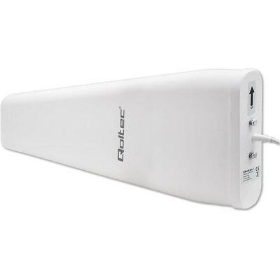 Antenne double LTE 4G Qoltec 57043 - Omnidirectionnelle Extérieur Noire Antenne double LTE 4G Qoltec 57043 - Omnidirectionnelle Extérieur Noire