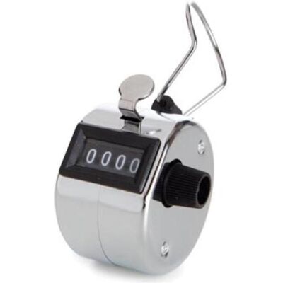 Perel Compteur de clics, Métrologie, Argent Perel Compteur de clics, Métrologie, Argent